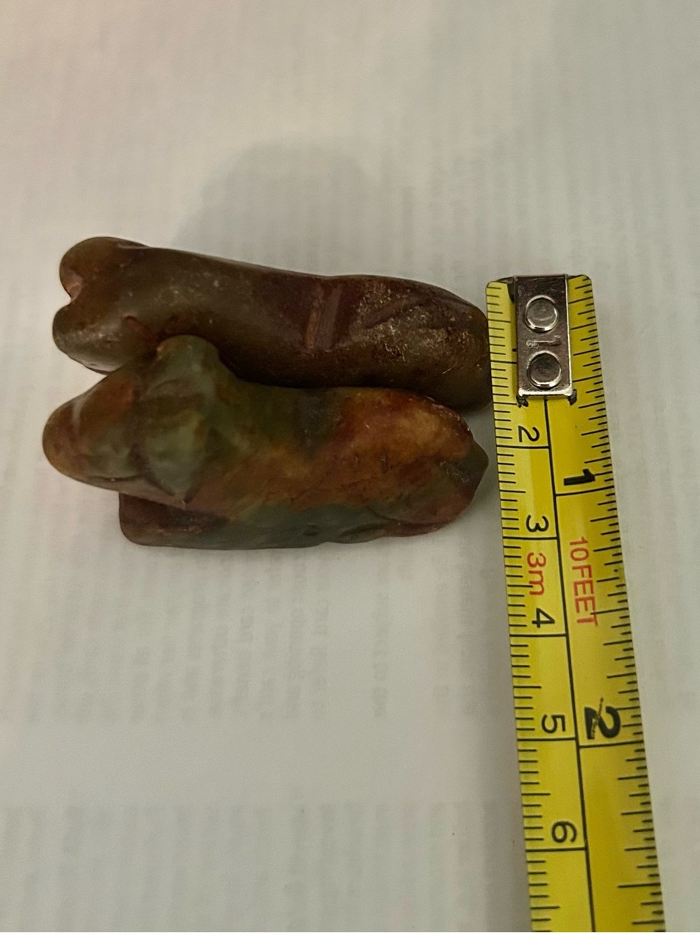 Hand-Carved Small Stone Animal Figurine - Brown - Picture 4 of 6